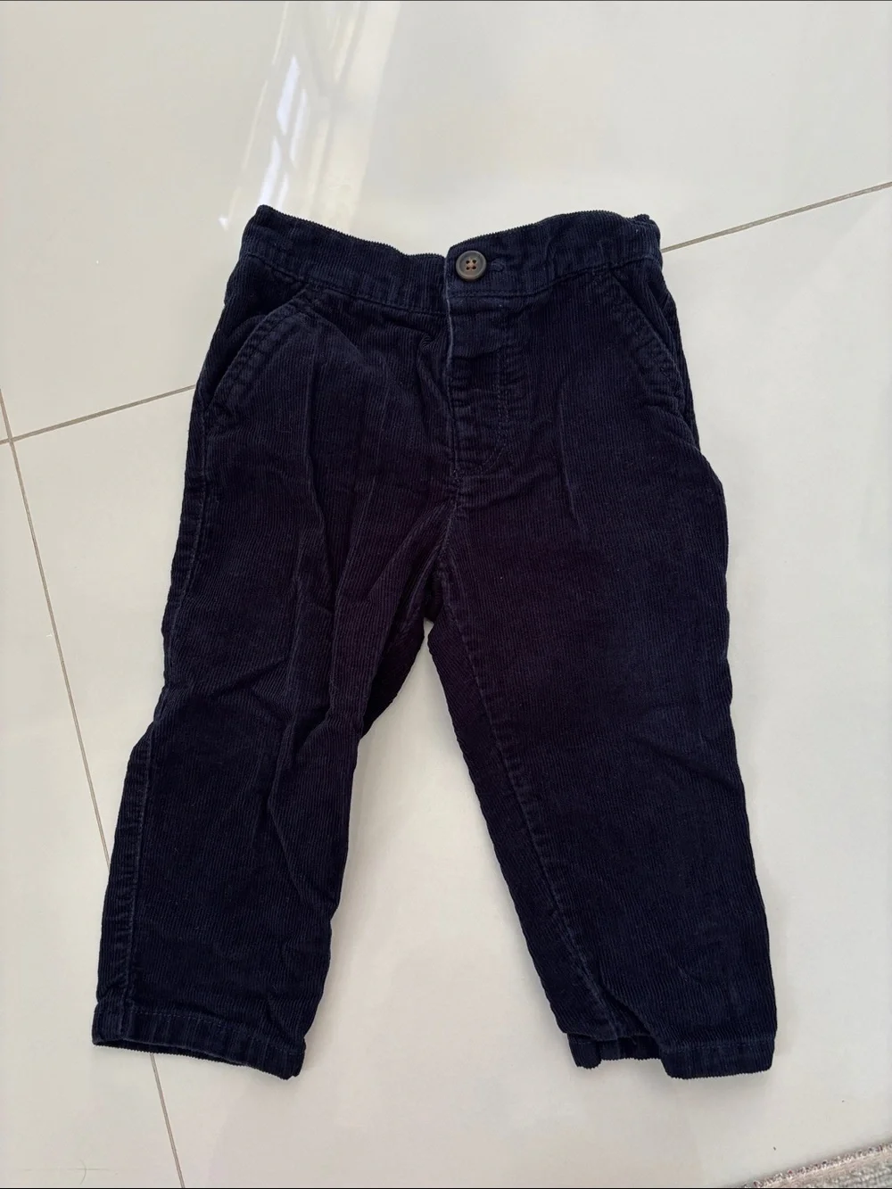 Old Navy Navy Corduroy Jogger Pants for Kids